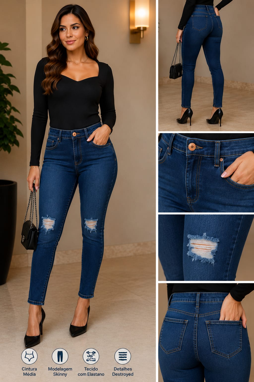 CALÇA JEANS 31000067