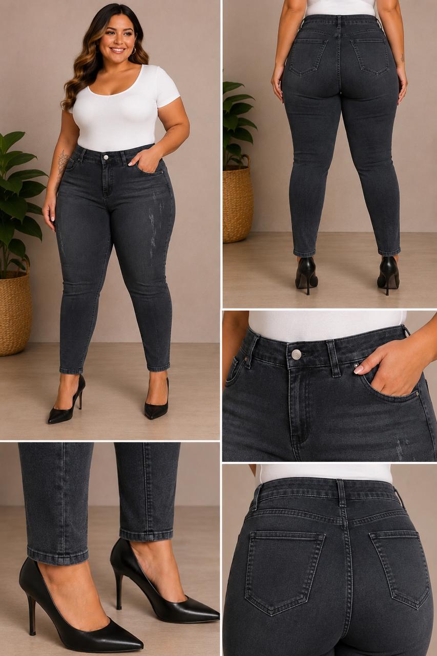 CALÇA JEANS PLUS 17407